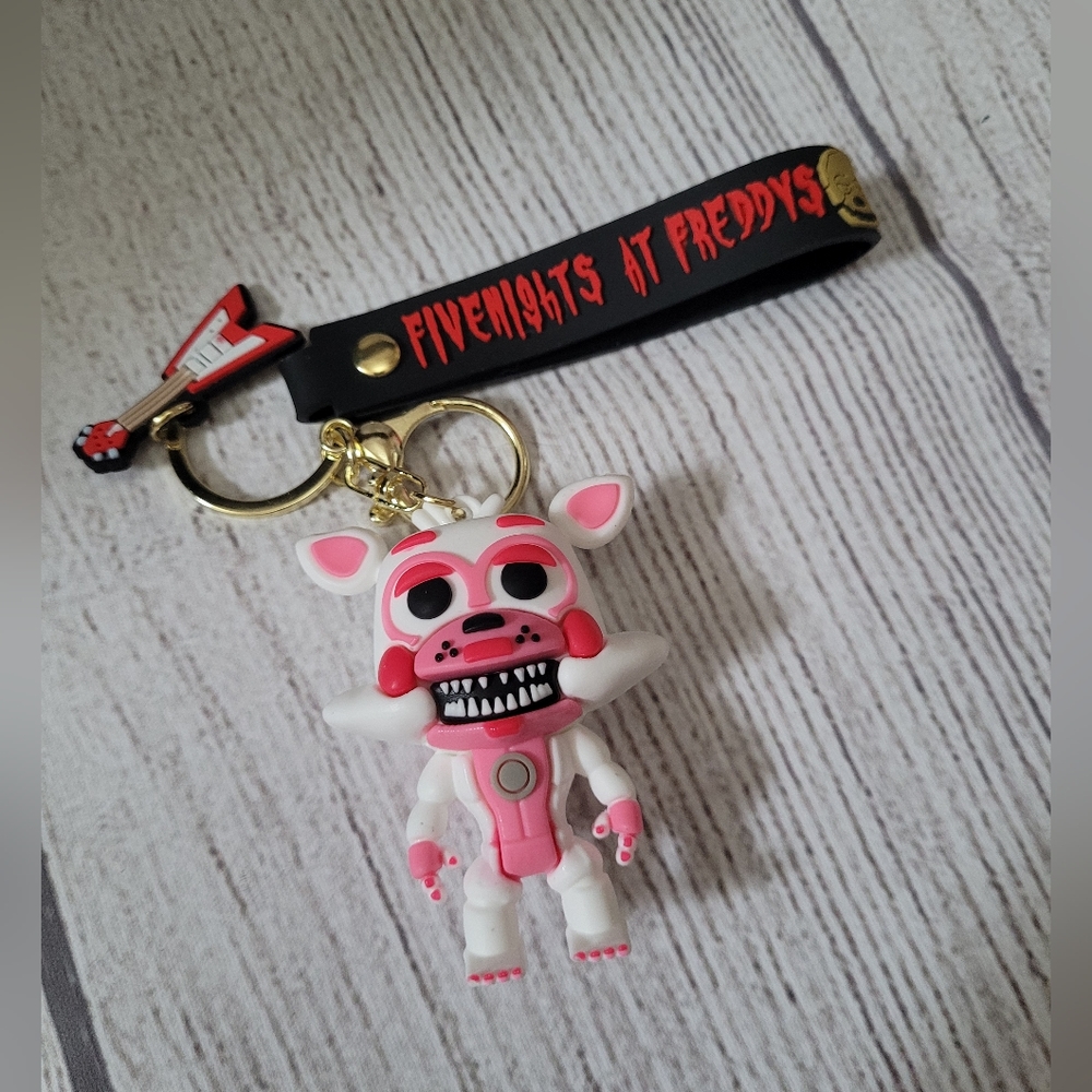 FNAF Five Nights at Freddy's Keychain Keyring Charms